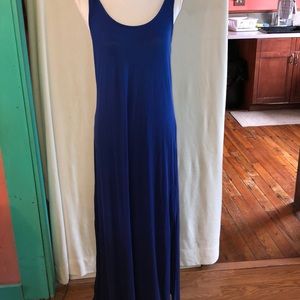 Ombré blue maxi dress